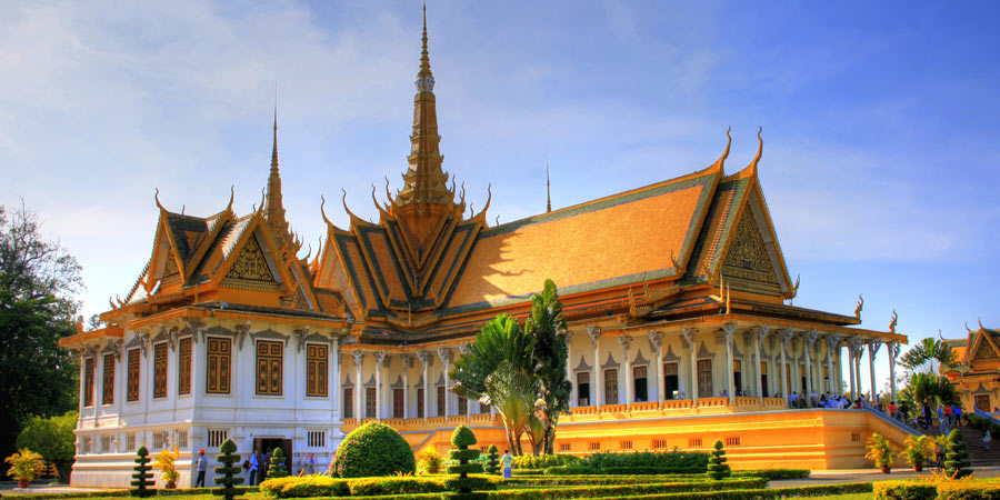 Royal Palace At Phnom Penh