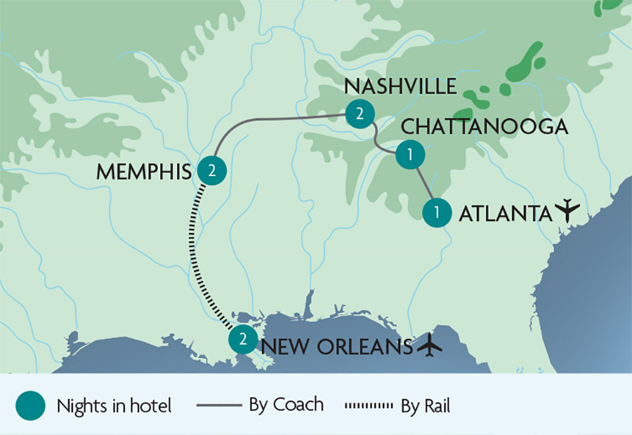 Escorted Train Tours & Holidays to USA Rail Discoveries