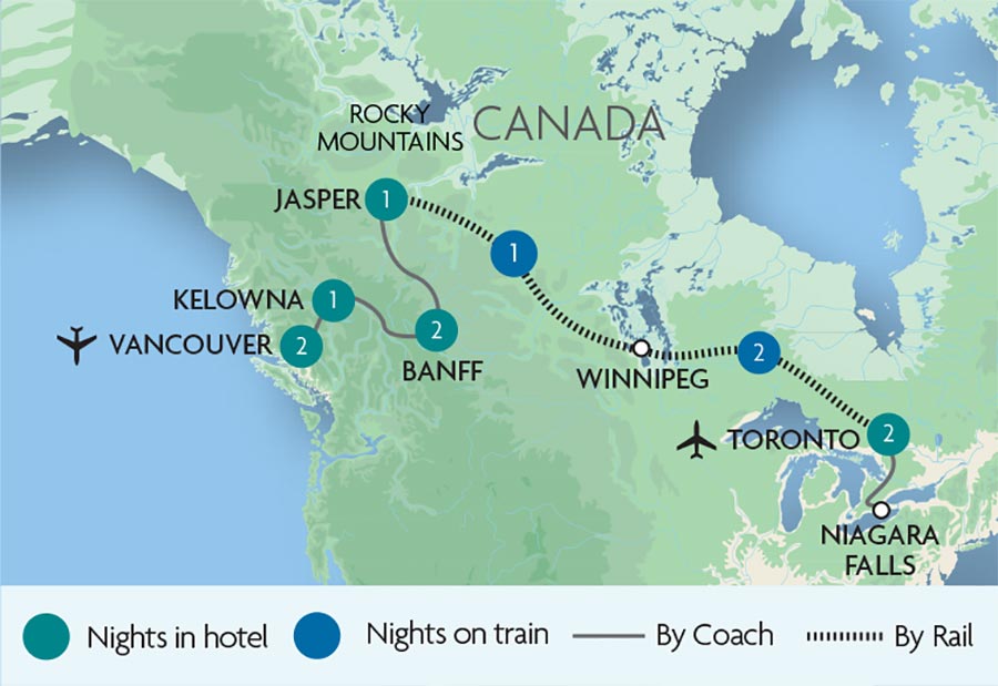Trans Canadian Adventure Rail Tours Rail Discoveries