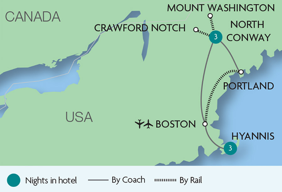 Escorted Train Tours & Holidays to USA Rail Discoveries