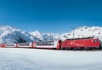 Glacier Express All Inclusive at Christmas