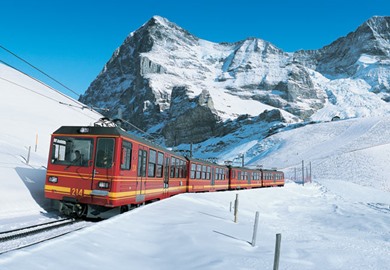 Jungfrau Express All Inclusive in Winter