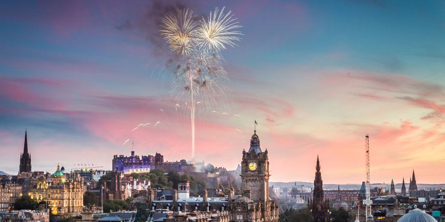 Edinburgh Fireworks