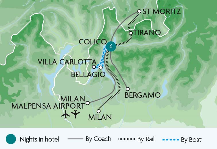 Lake Como amp the Bernina Express - RD LCF Lake Como The Bernia Express
