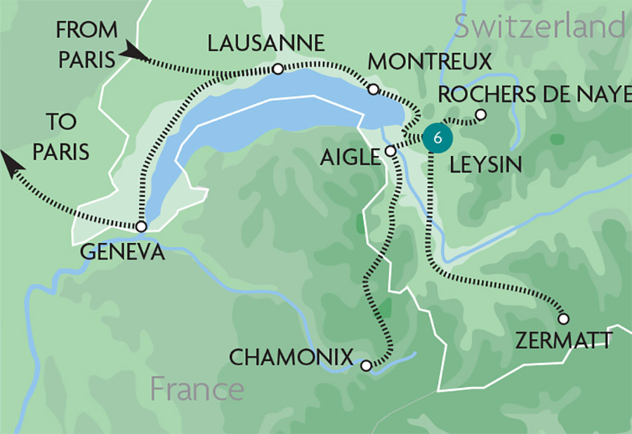 Lake Geneva & the Mont Blanc Express Rail Tours Rail Discoveries