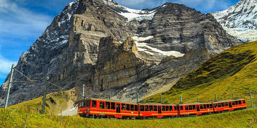 Jungfrau express train Switzerland