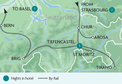 Tour map